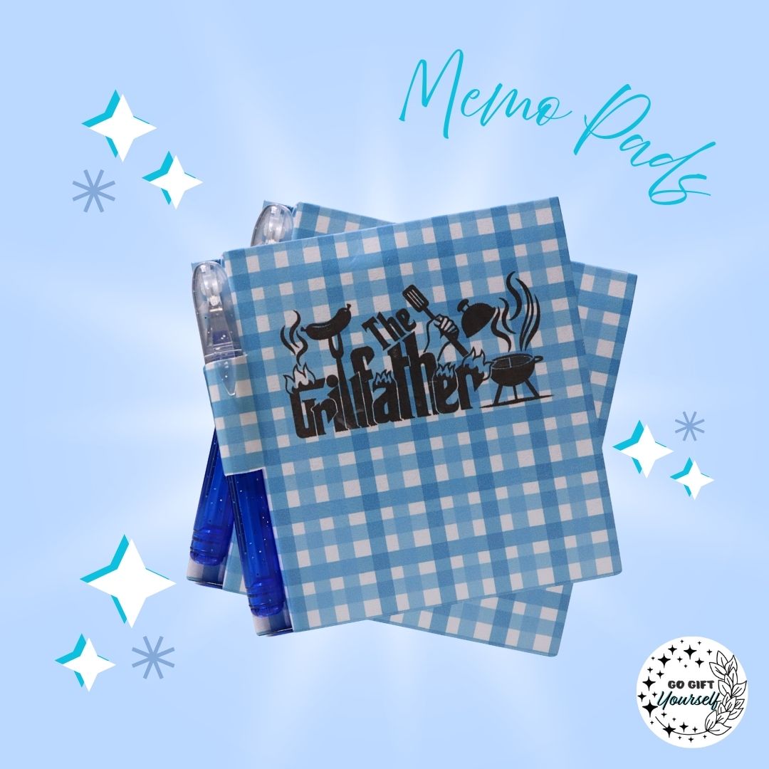 📓 Grillfather | Memo Pad Set 🌟