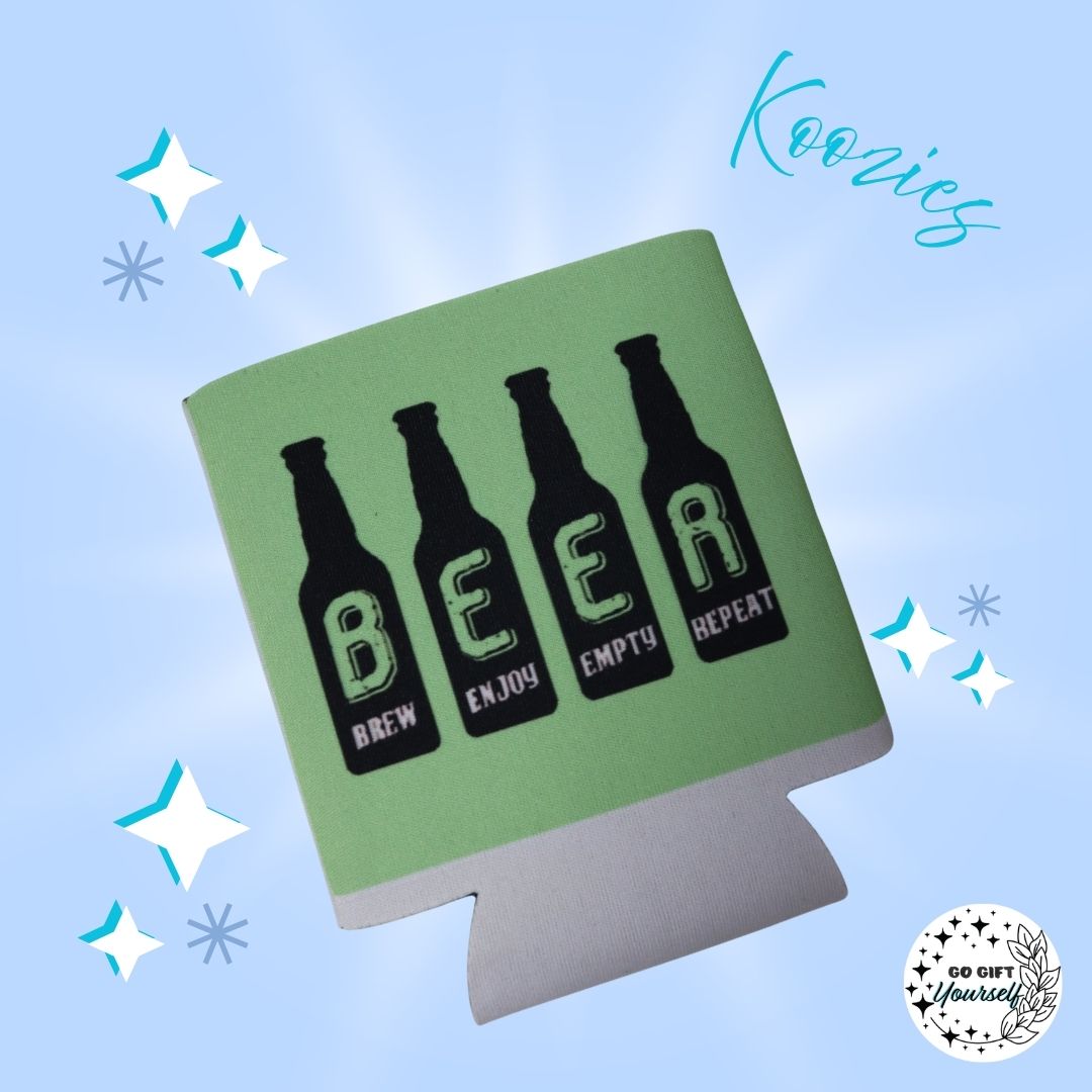 ✨ B.E.E.R Koozie | Drinkware 🍺