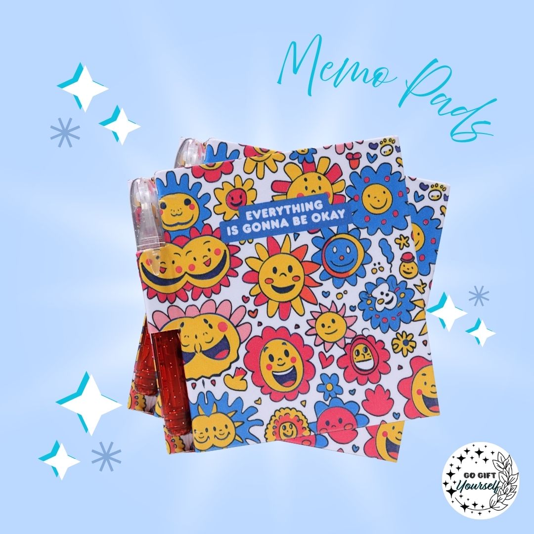π Everything Is Gonna Be Okay | Memo Pad Set π