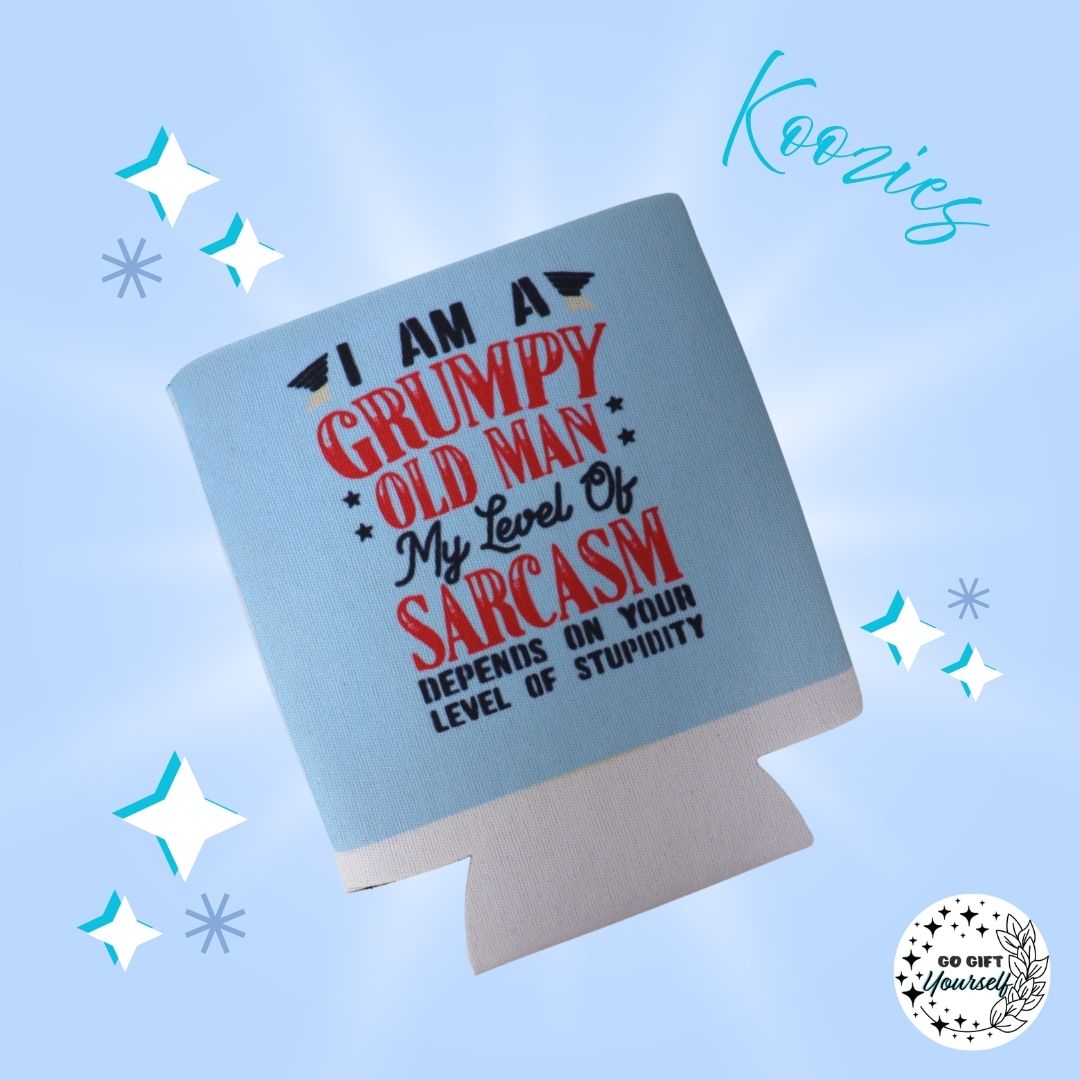 β¨ Grumpy Oldman Koozie | Drinkware πΊ
