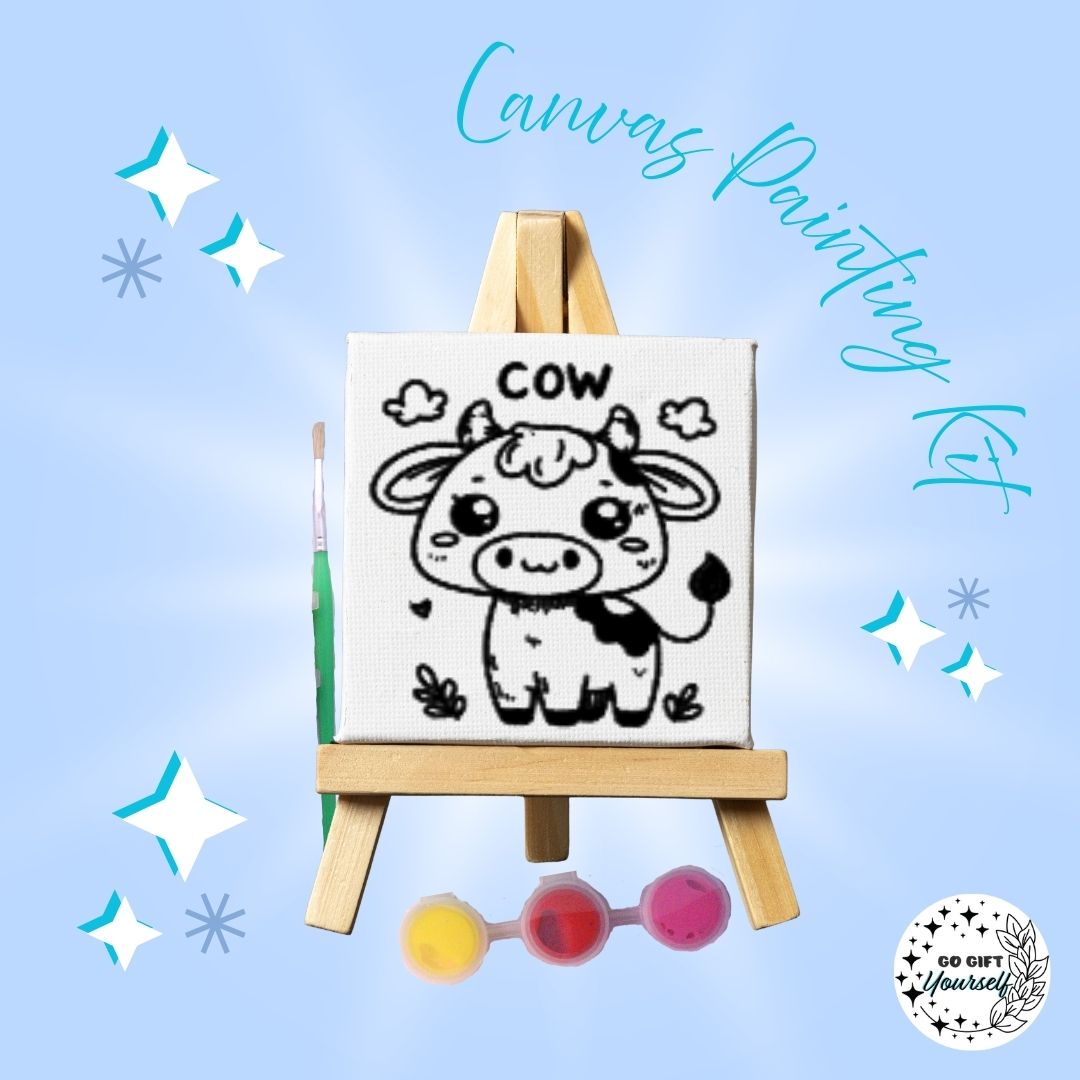 π¨ Mini Easel Painting Sets | Cow π¨