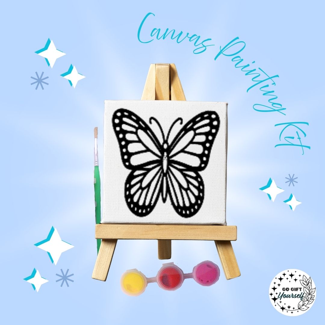 🎨 Mini Easel Painting Sets | Butterfly 🎨