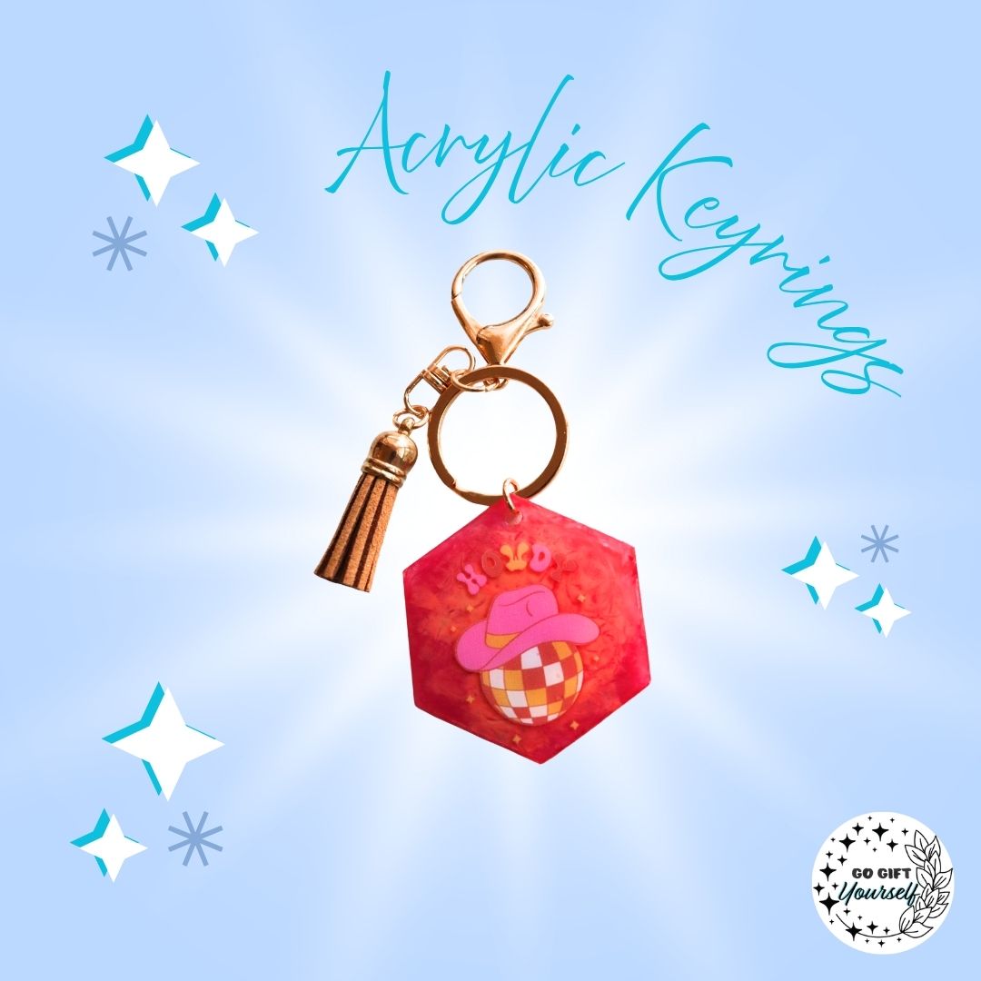 ✨Howdy Cowgirl | Acrylic Keyrings 🔑