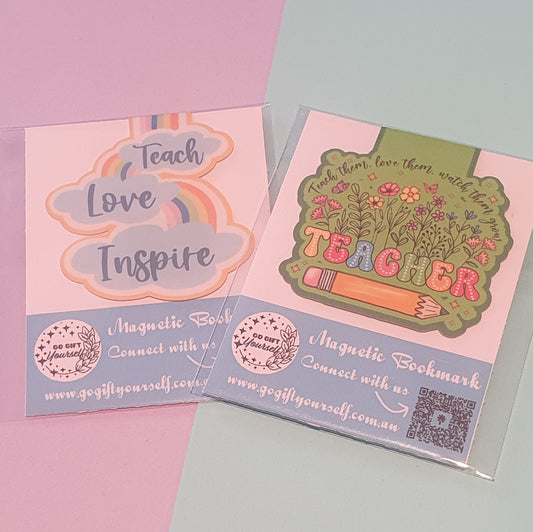 π Magnetic Bookmarks | Teacher Edition π©βπ«