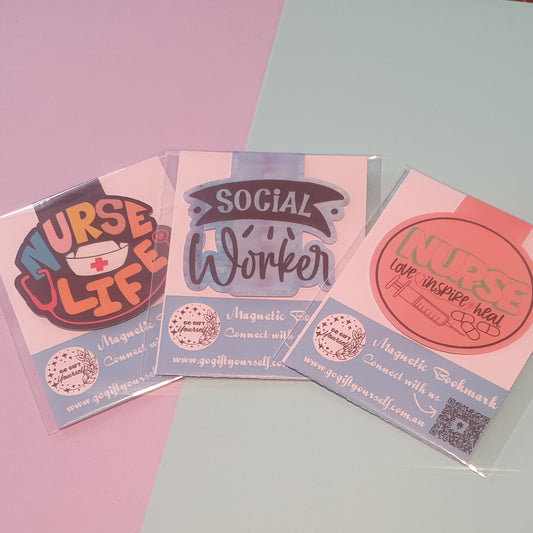 π Magnetic Bookmarks | Career Edition π©ββοΈπ©βπ§