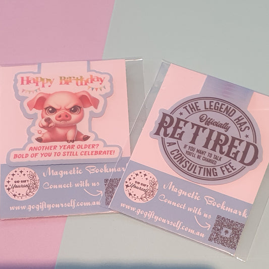 π Magnetic Bookmarks | Occasion Edition π