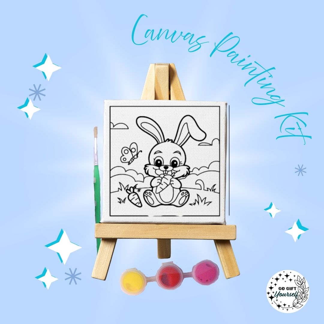 🎨 Mini Easel Painting Sets | Easter Bunny Carrot 🎨