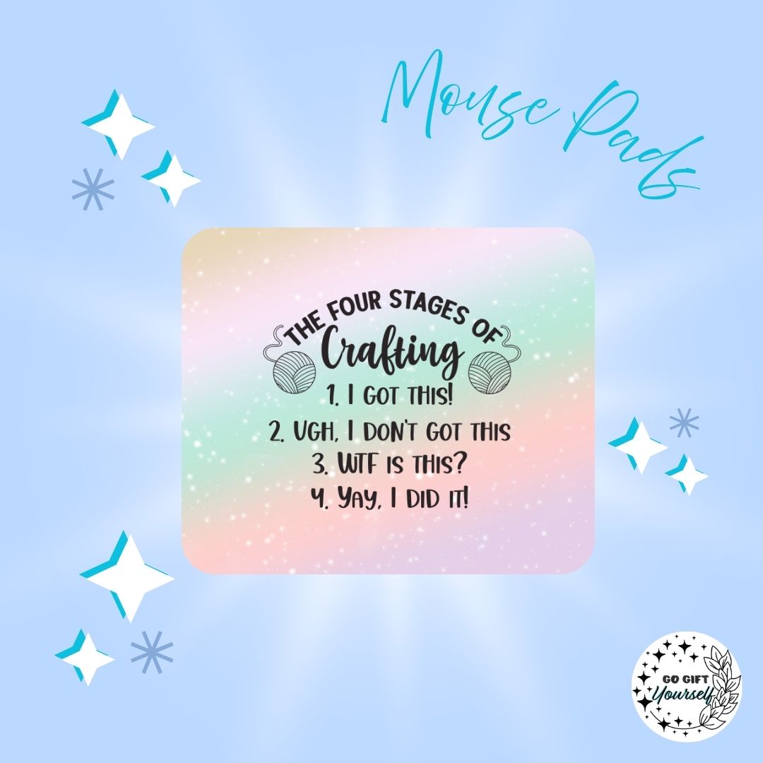 💻Four Stages of Crafting Mouse Pad | Stationery 🌟