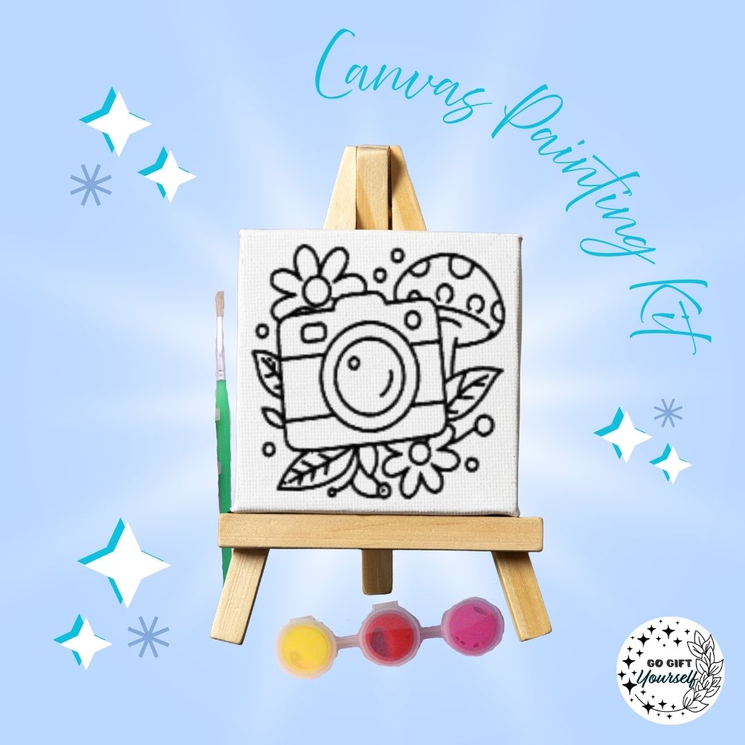 π¨ Mini Easel Painting Sets | Camera Set π¨