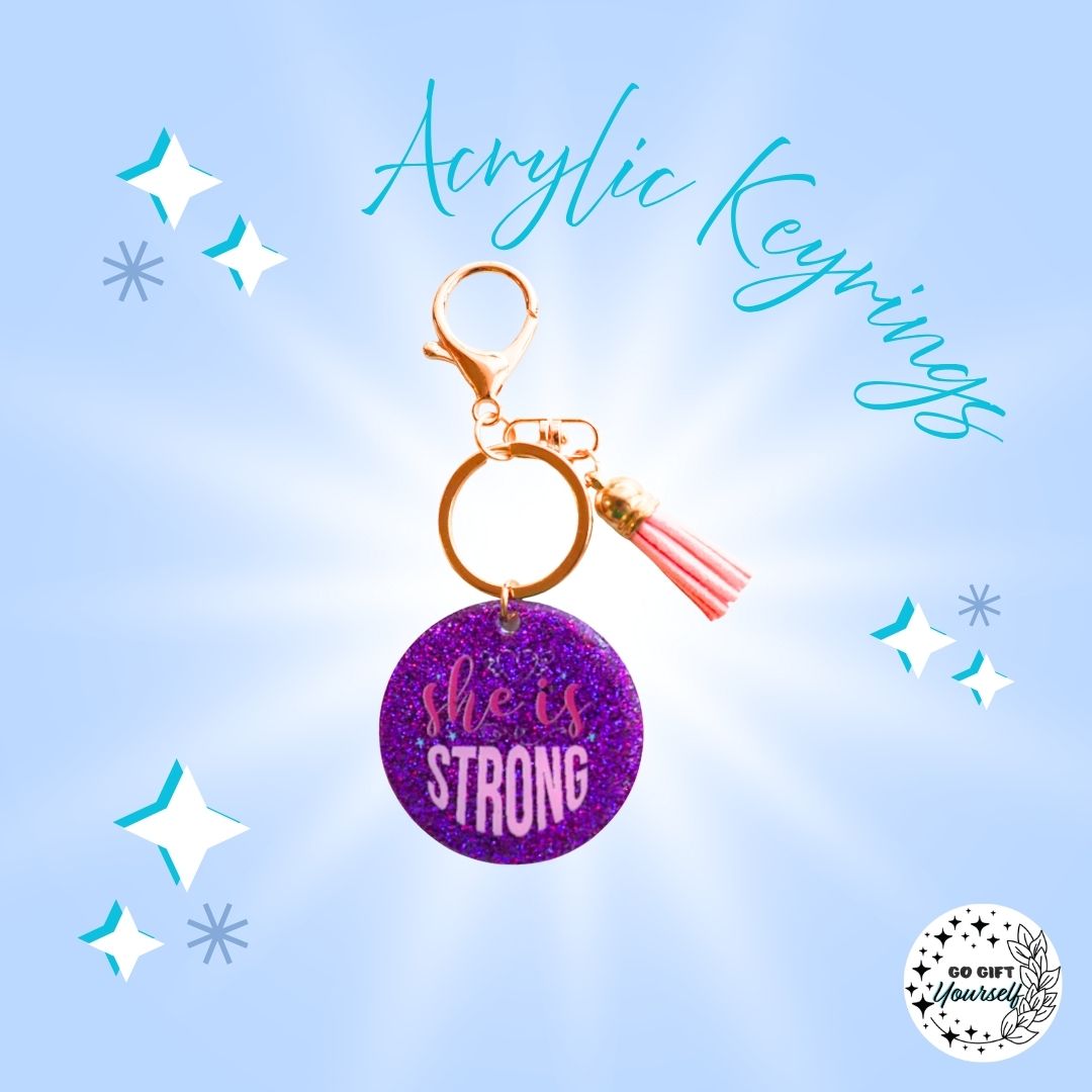 ✨Quotes and Things Edition | Acrylic Keyrings 🔑