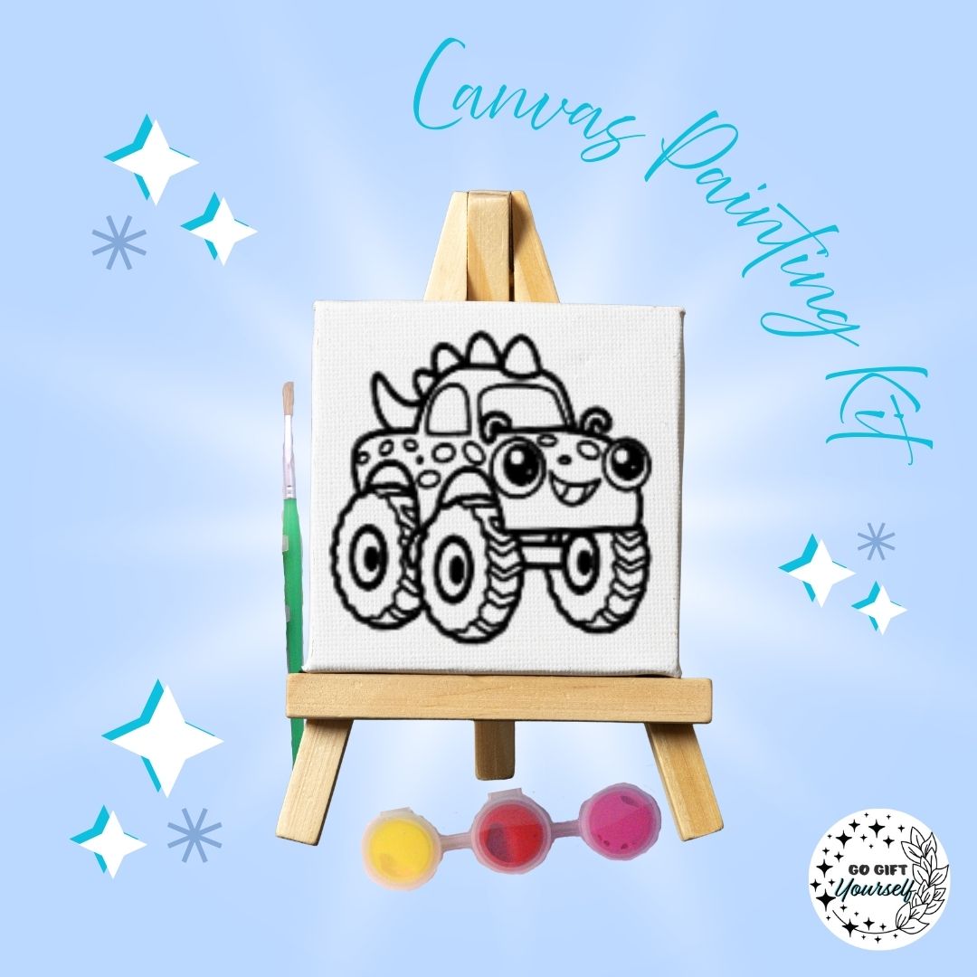 π¨ Mini Easel Painting Sets | Dino Monster Truck π¨