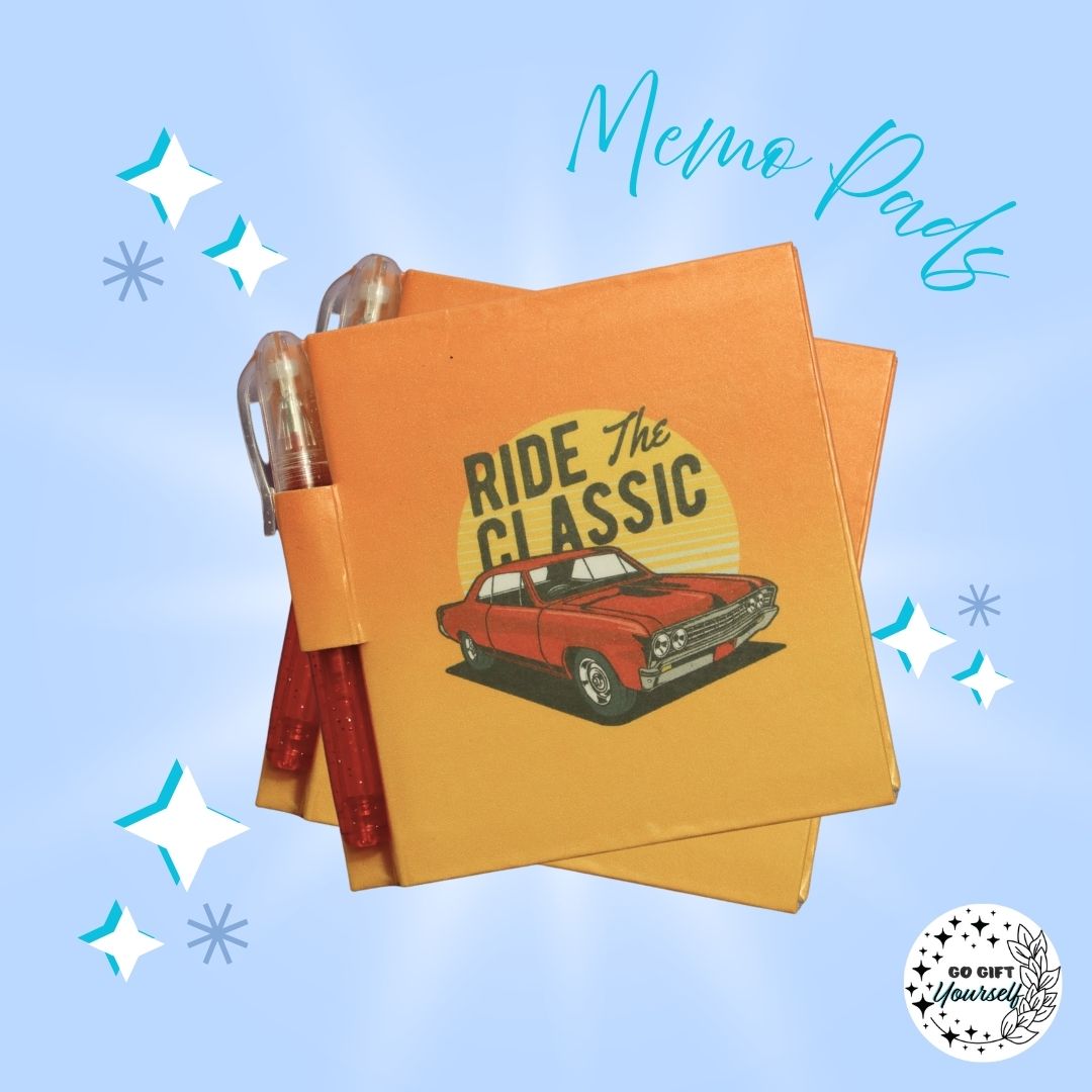 📓 Ride The Classic | Memo Pad Set 🌟