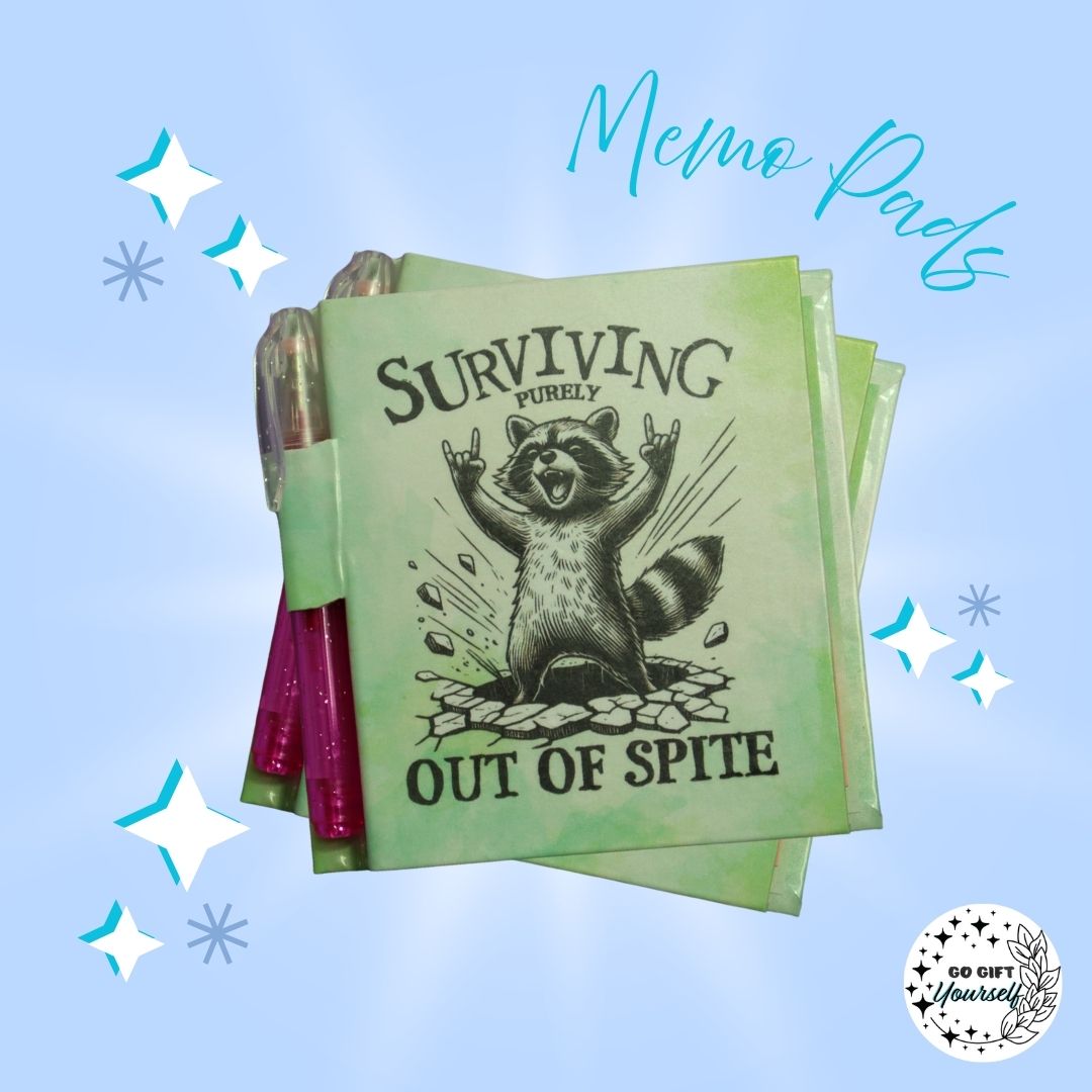 📓 Surviving Out Of Spite | Memo Pad Set 🌟
