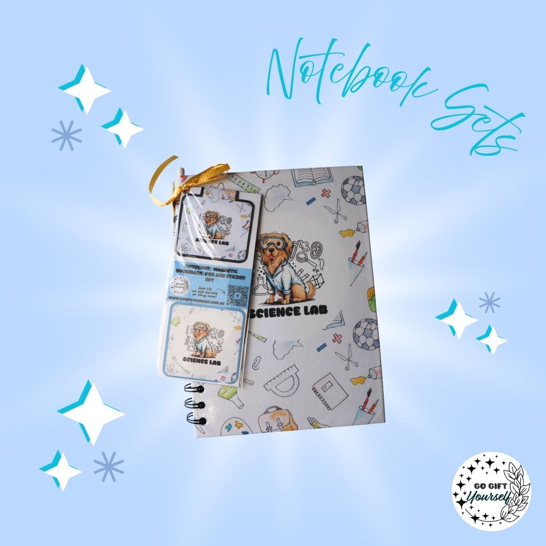 📓 Science Lab | A5 Notebook Set 🌟