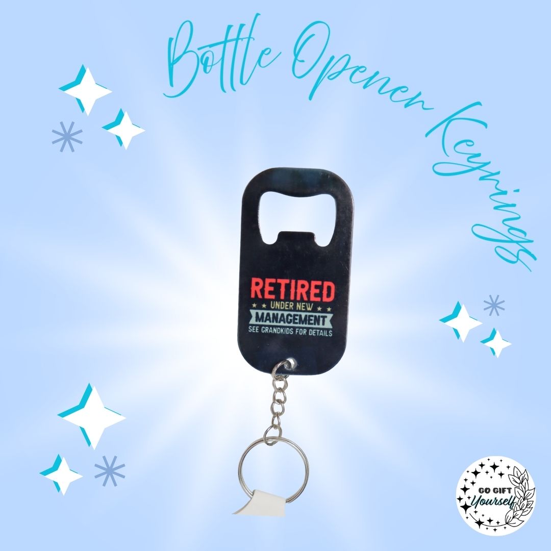 β¨ Metal Drink Opener | Keyrings π