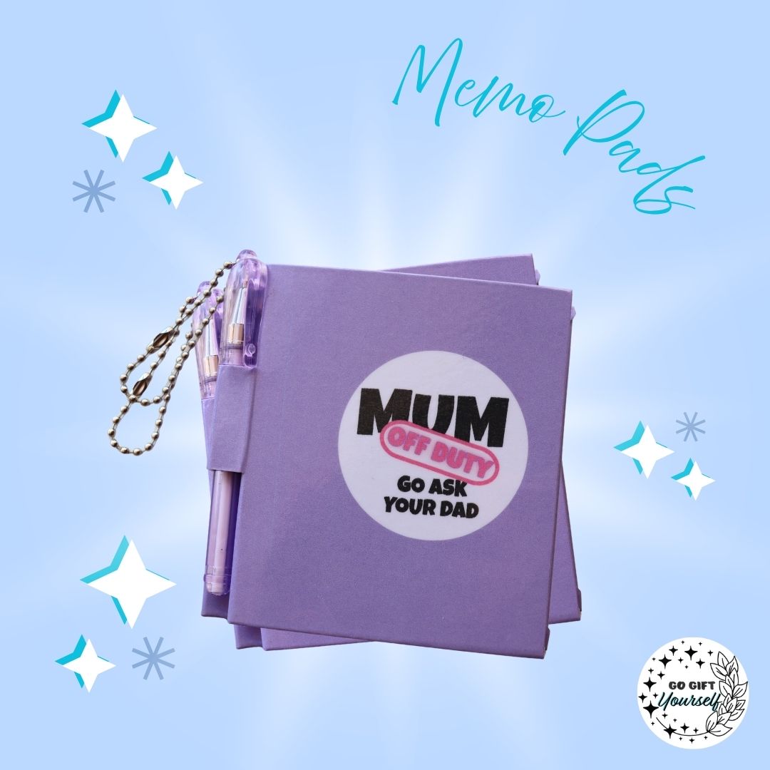 πMum off Duty | Memo Pad Set π