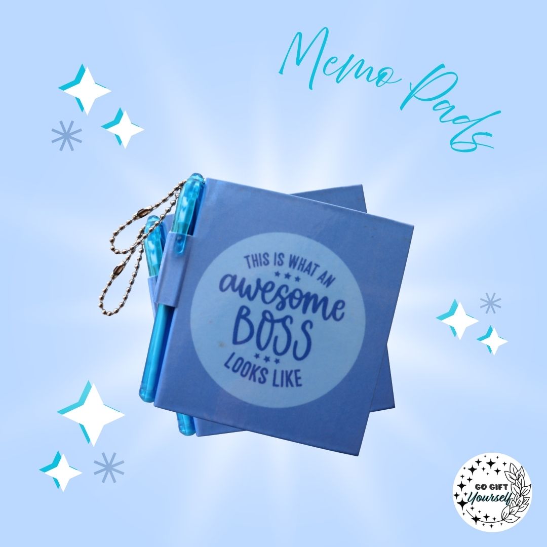 πAwesome Boss | Memo Pad Set π
