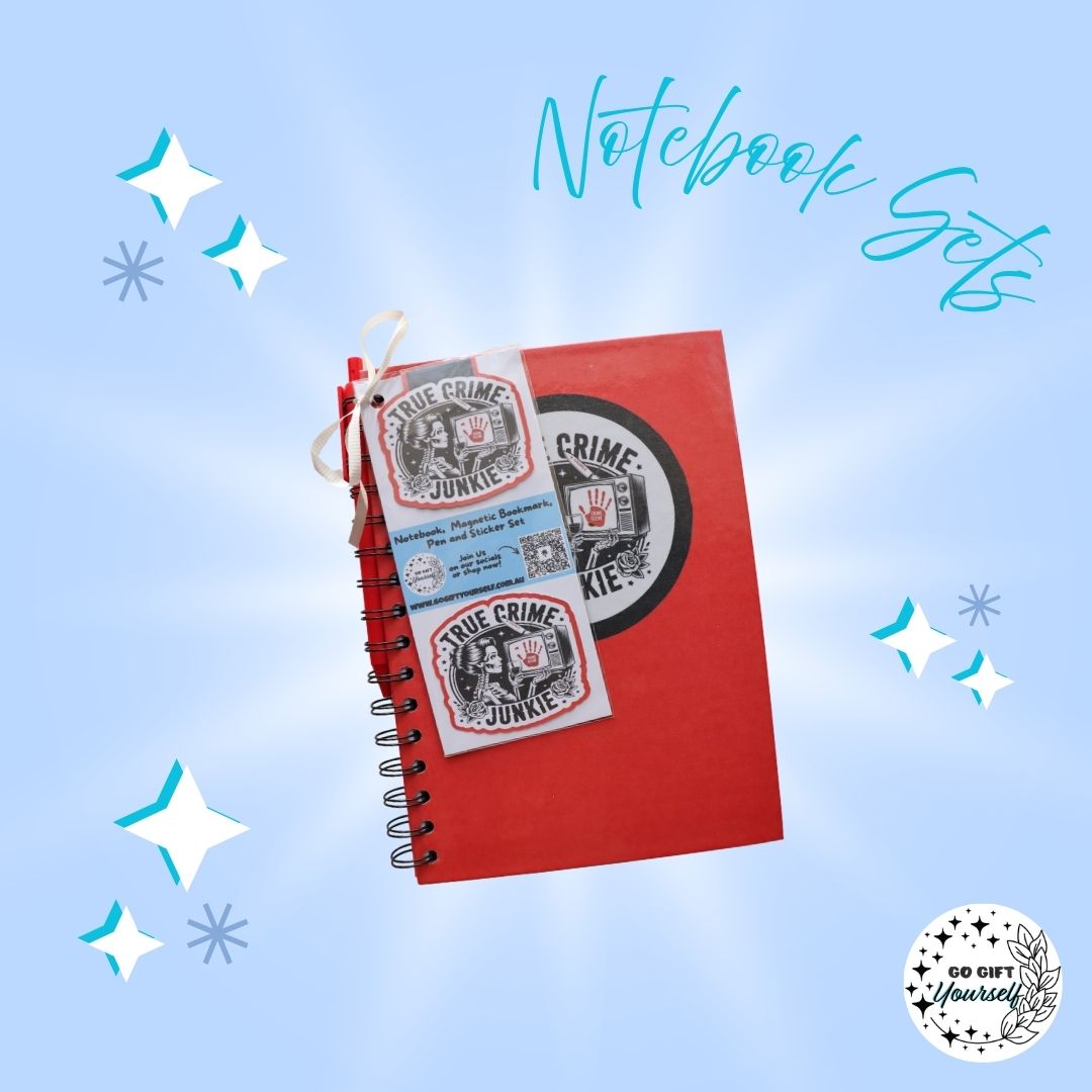 π True Crime Girl | A5 Notebook Set π