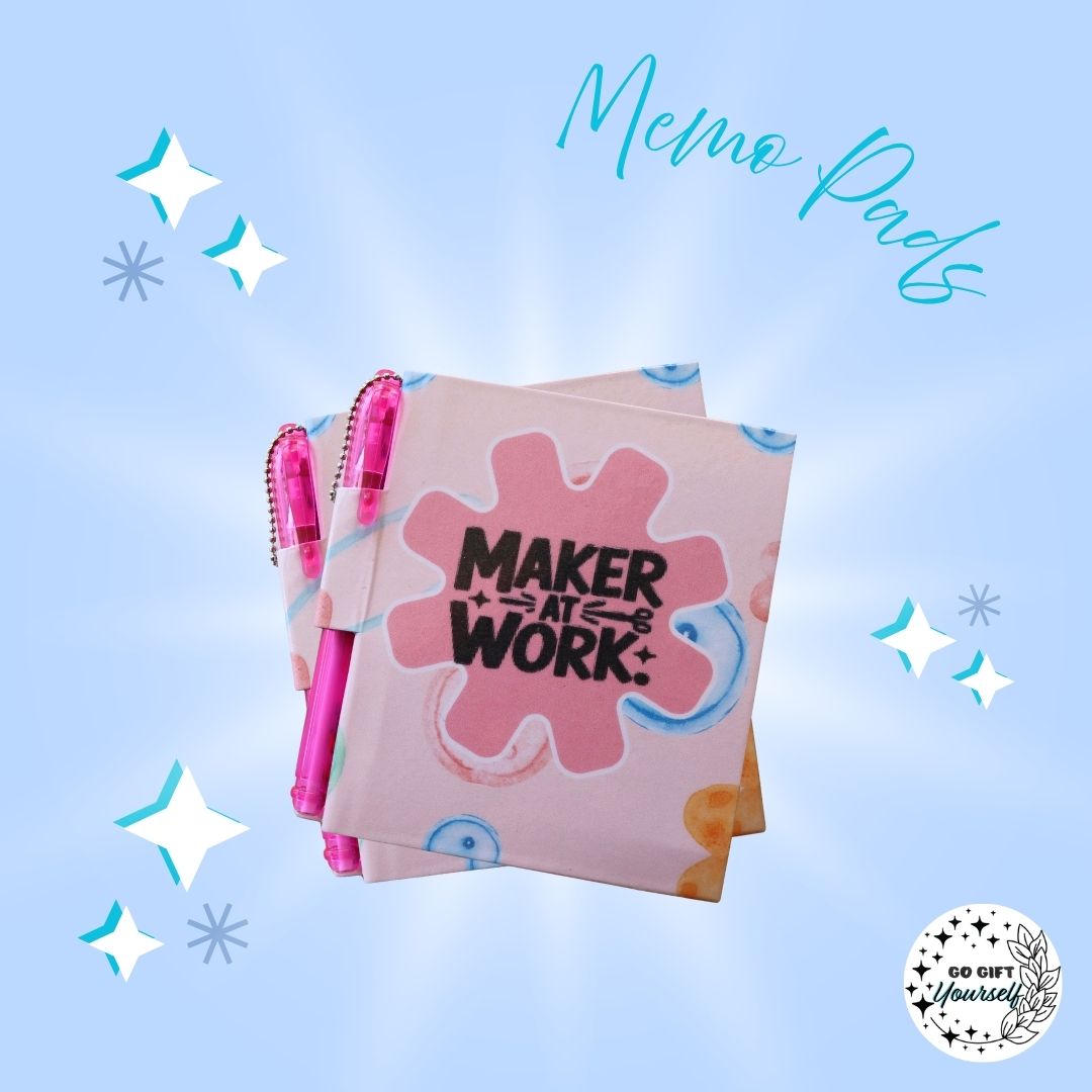 πMaker At Work | Memo Pad Set π