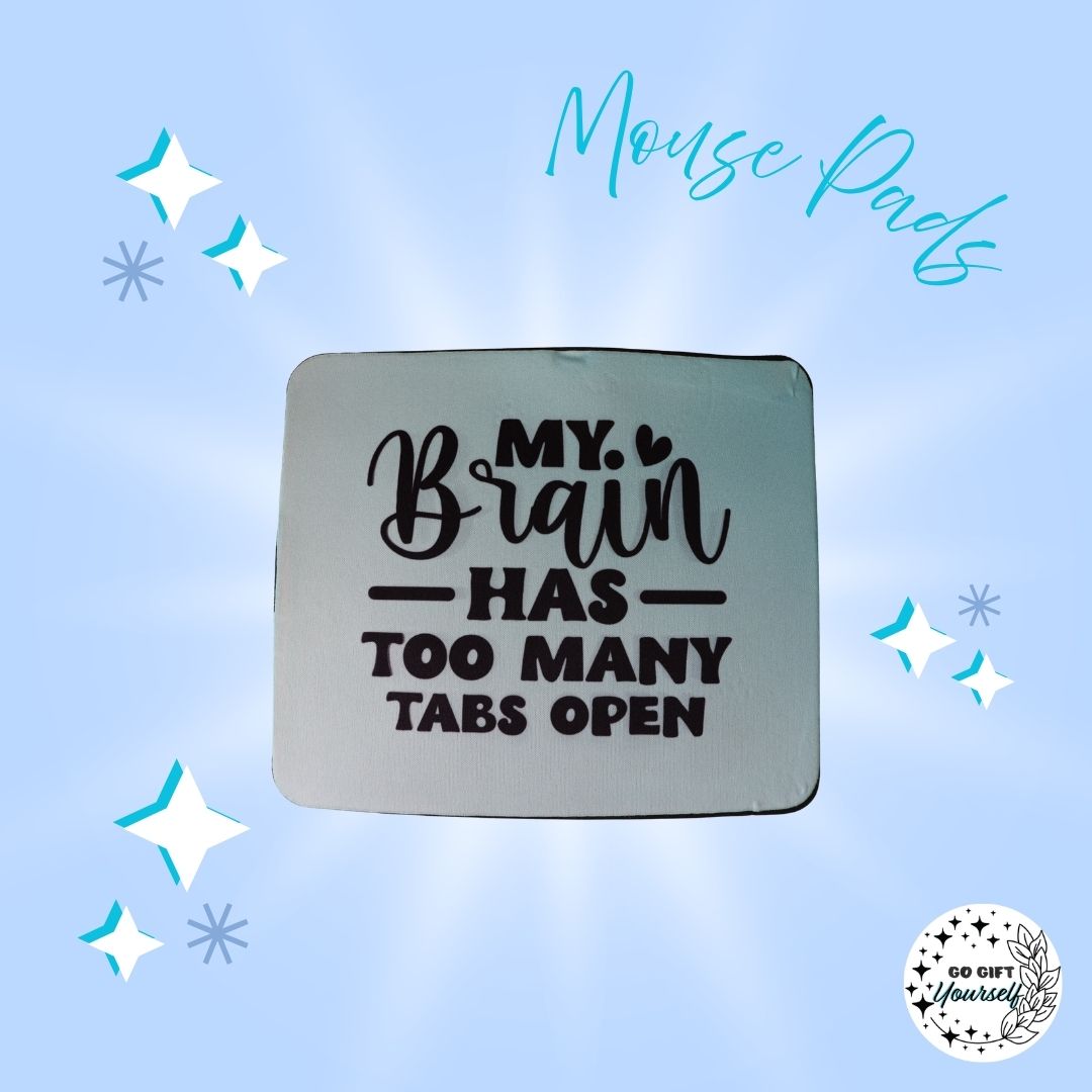π»Brain Tabs Mouse Pad | Stationery π