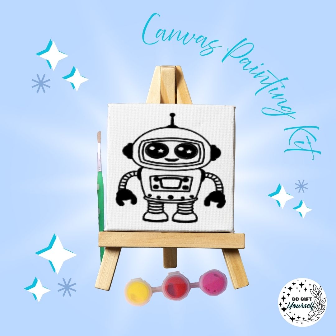 π¨ Mini Easel Painting Sets | Robot π¨