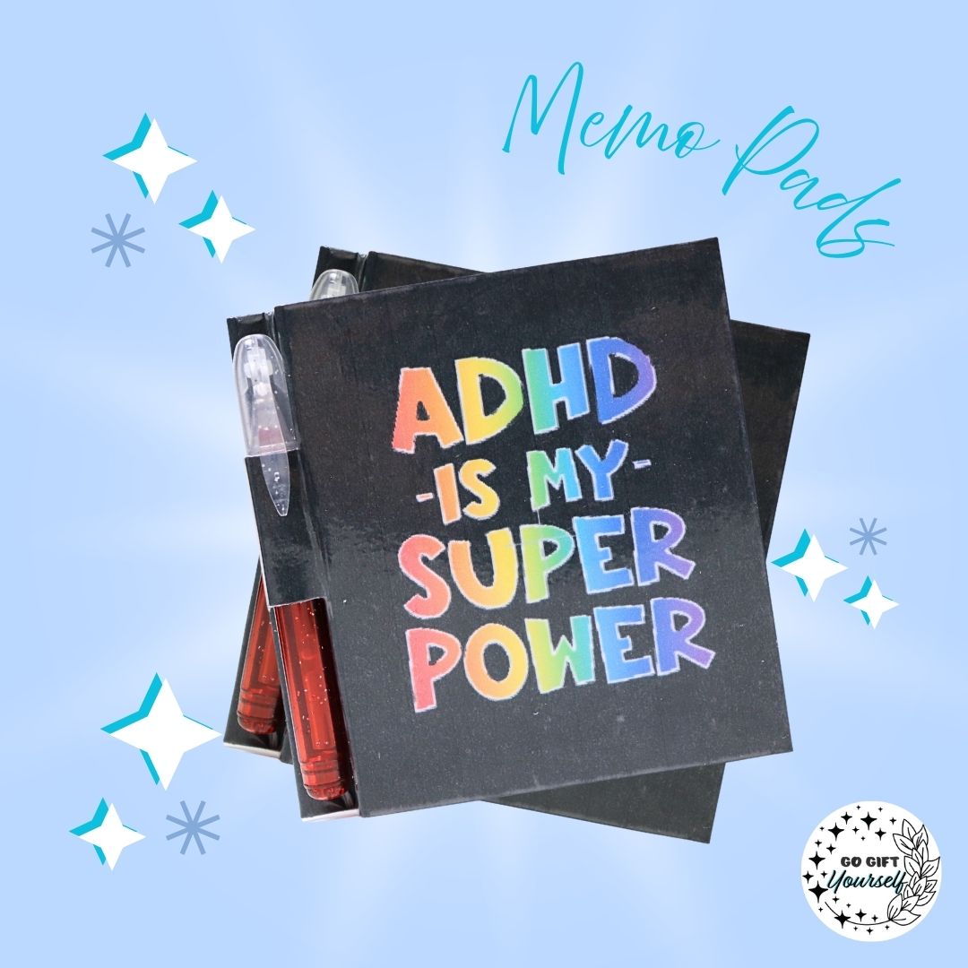 π ADHD Superpower | Memo Pad Set π