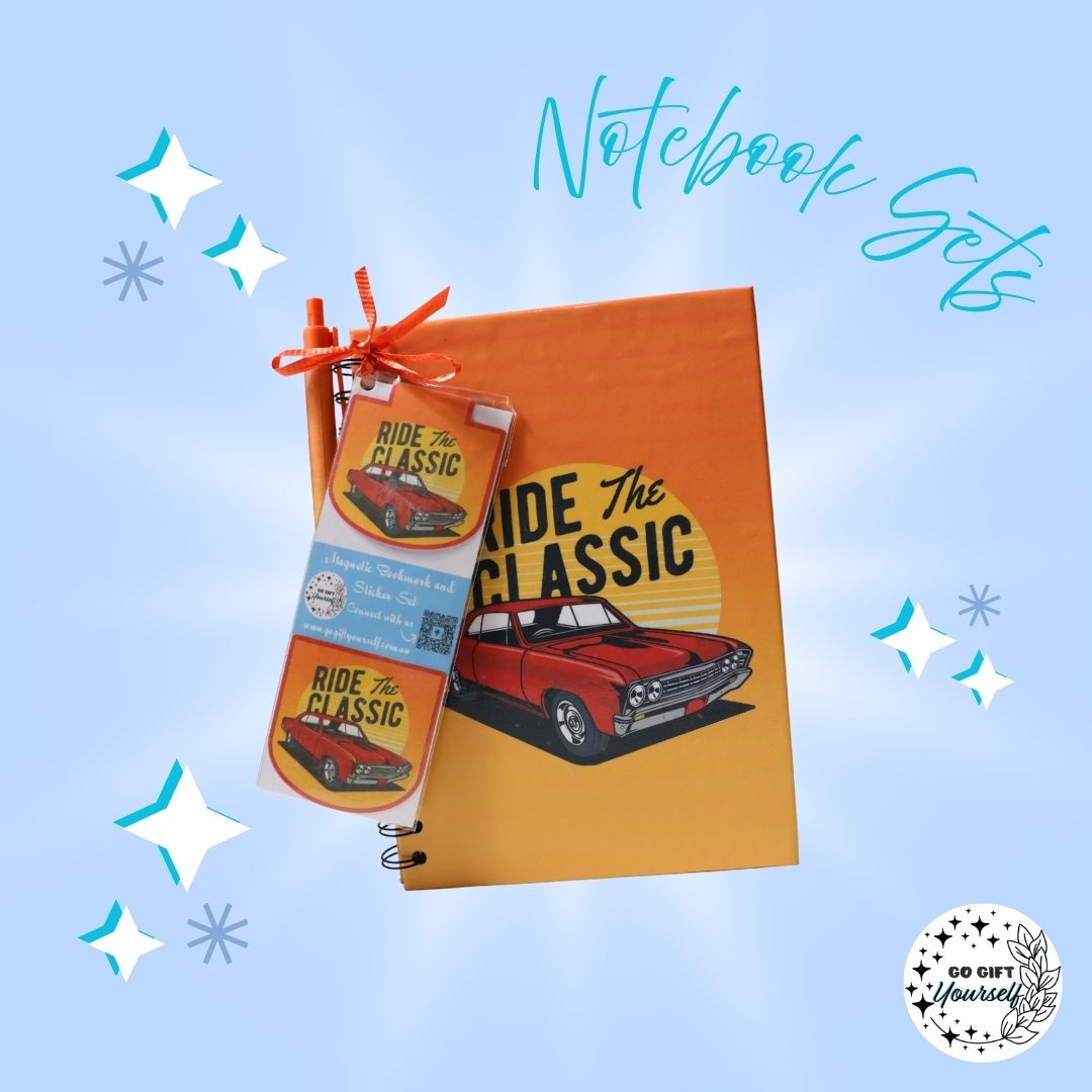 📓 Ride The Classic | A5 Notebook Set 🌟