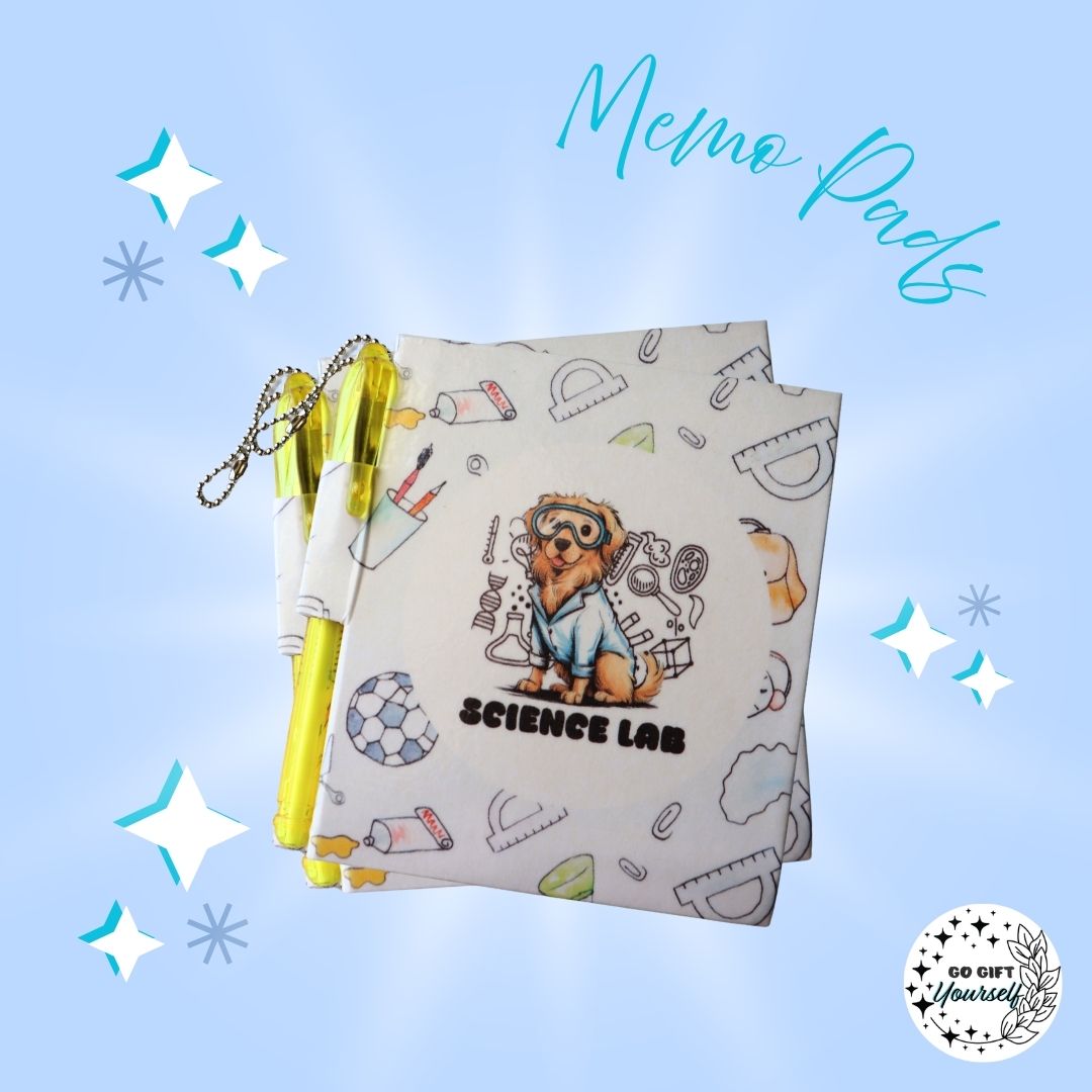 πScience Lab | Memo Pad Set π