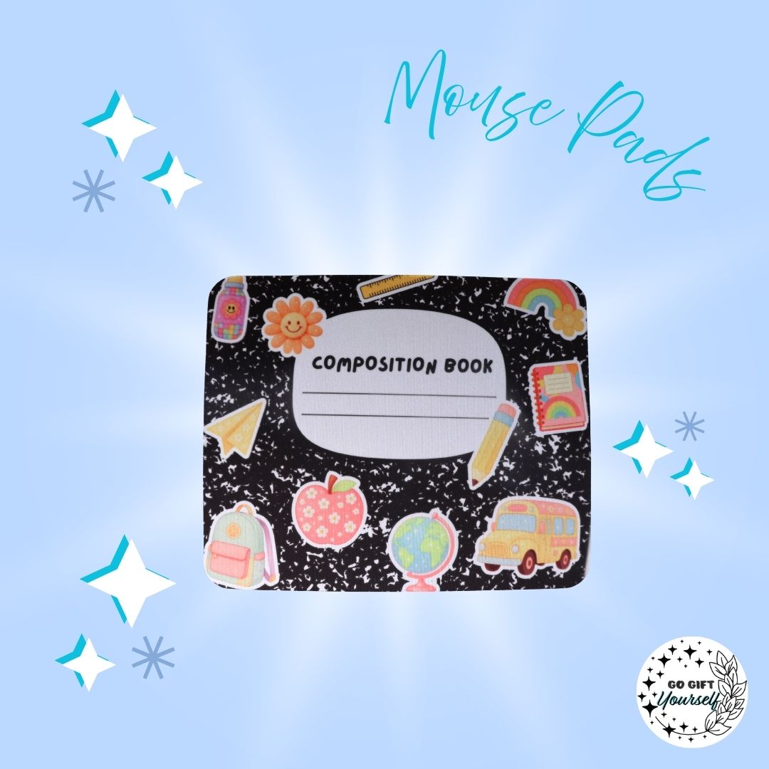 ๐ปComposition Book Mouse Pad | Stationery ๐