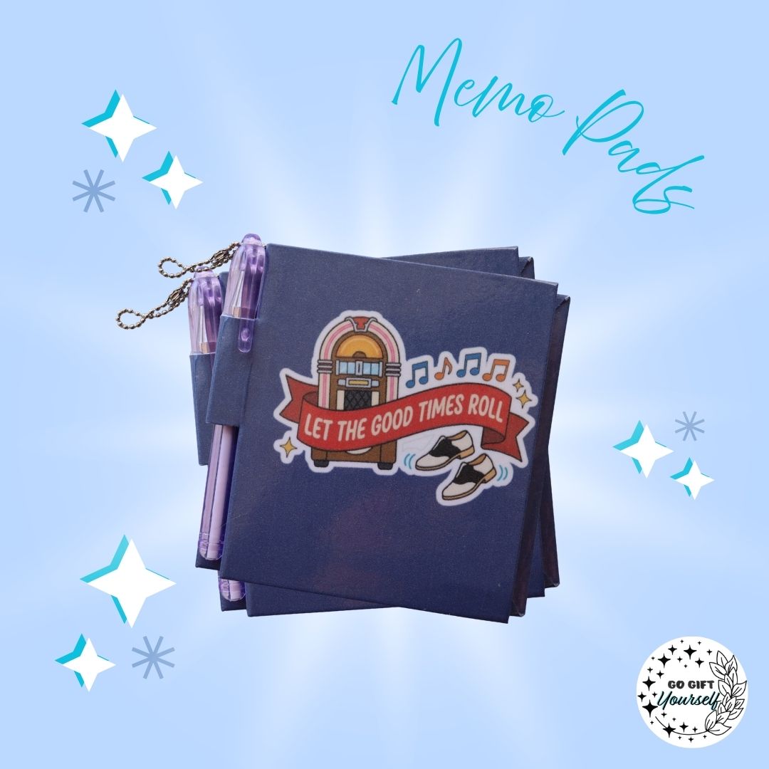 πRock N Roll Jukebox | Memo Pad Set π