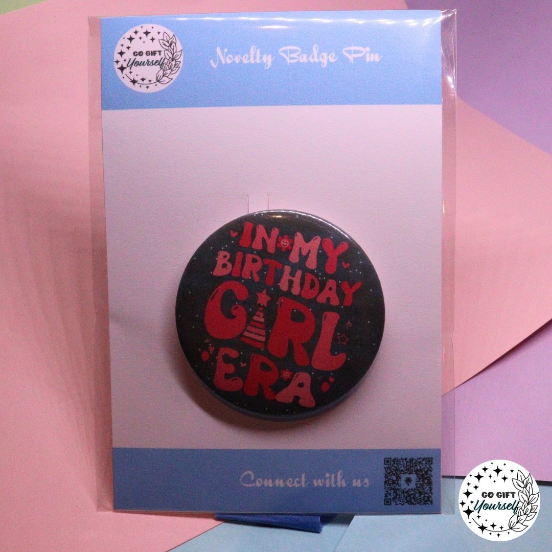 β¨ Novelty Badge Pins | Birthday Edition π
