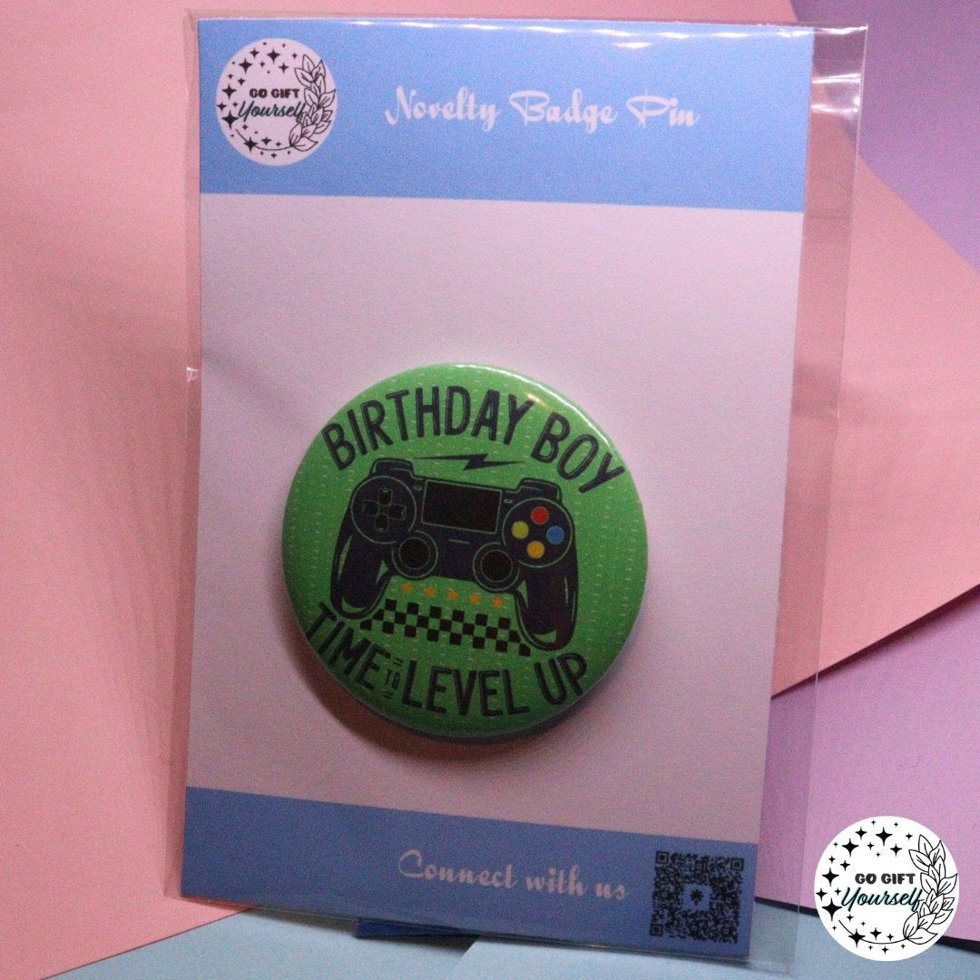 β¨ Novelty Badge Pins | Birthday Edition π