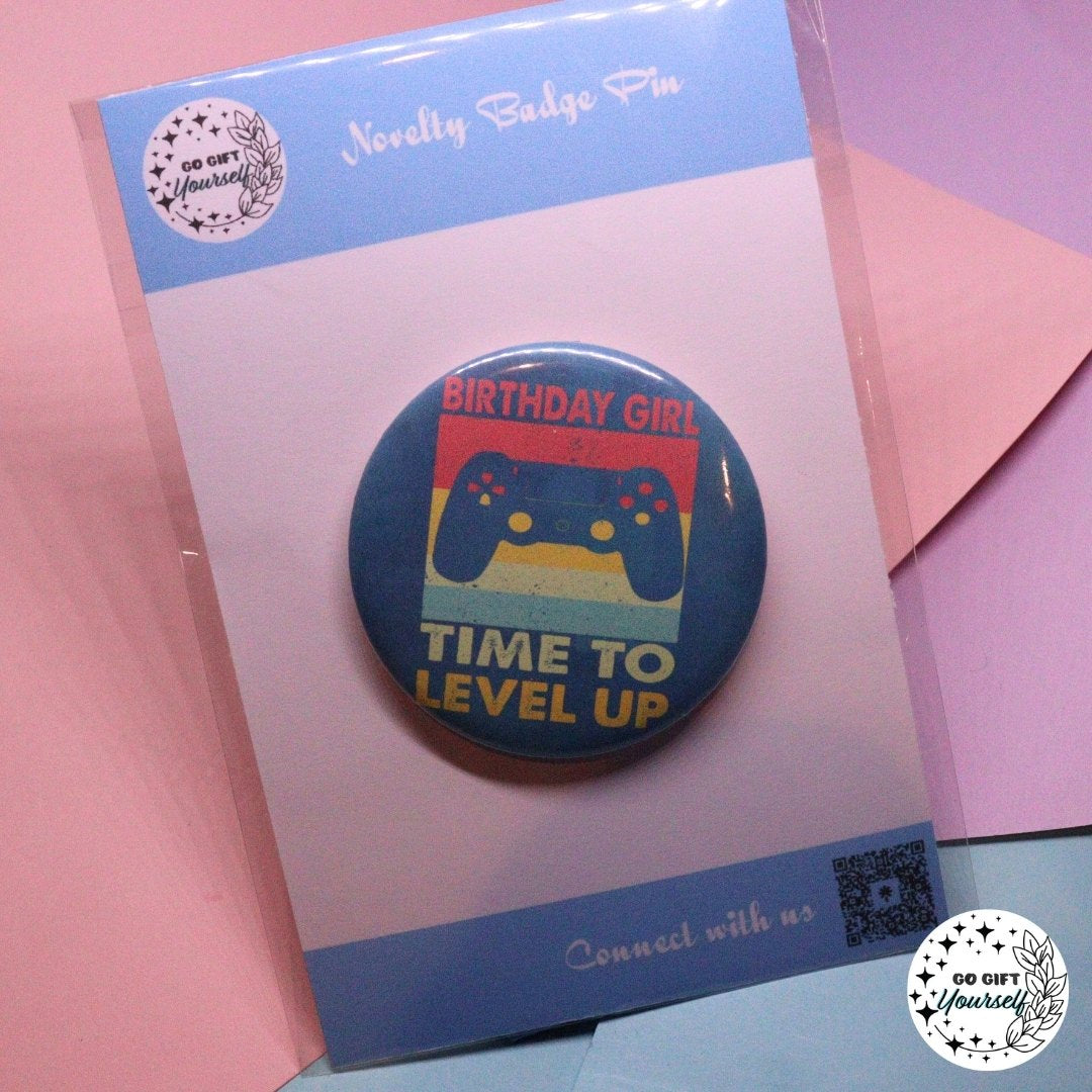 β¨ Novelty Badge Pins | Birthday Edition π