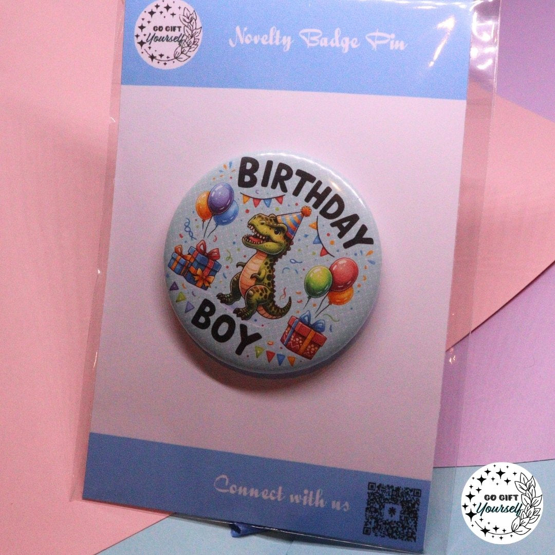 β¨ Novelty Badge Pins | Birthday Edition π