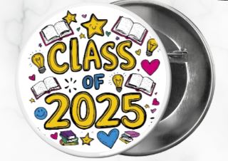 β¨ Novelty Badge Pins | Class of 2025 π