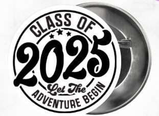 β¨ Novelty Badge Pins | Class of 2025 π