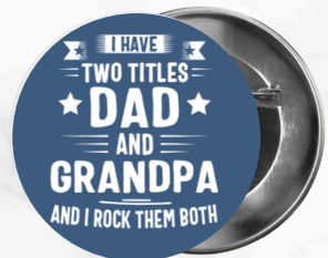 β¨ Novelty Badge Pins | Father's Day π§