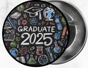 β¨ Novelty Badge Pins | Class of 2025 π