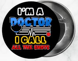 ✨ Novelty Badge Pins | Medical Staff 🩺