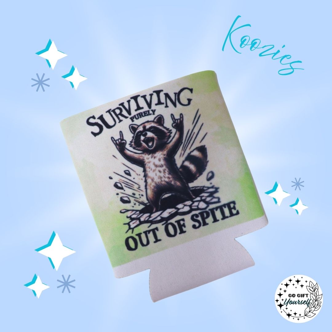 β¨ Surviving purely out of Spite Koozie | Drinkware πΊ