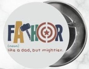 β¨ Novelty Badge Pins | Father's Day π§