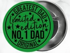 β¨ Novelty Badge Pins | Father's Day π§