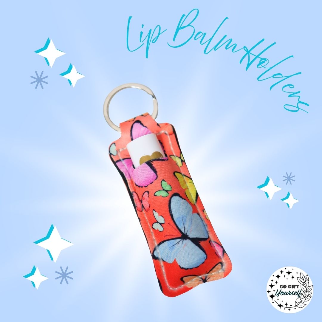 β¨ Butterfly Lip Balm Holder | Keyrings π