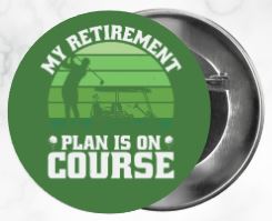 β¨ Novelty Badge Pins | Retirement π§