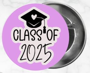 β¨ Novelty Badge Pins | Class of 2025 π
