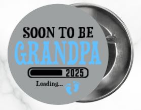 β¨ Novelty Badge Pins | Family Soon To Be π¨βπ©βπ§βπ¦