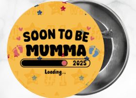 β¨ Novelty Badge Pins | Family Soon To Be π¨βπ©βπ§βπ¦