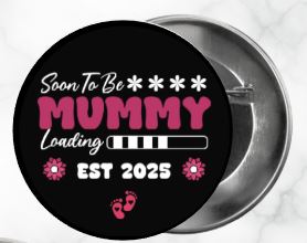 β¨ Novelty Badge Pins | Family Soon To Be π¨βπ©βπ§βπ¦