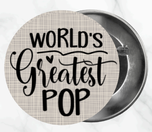 β¨ Novelty Badge Pins | Father's Day π§