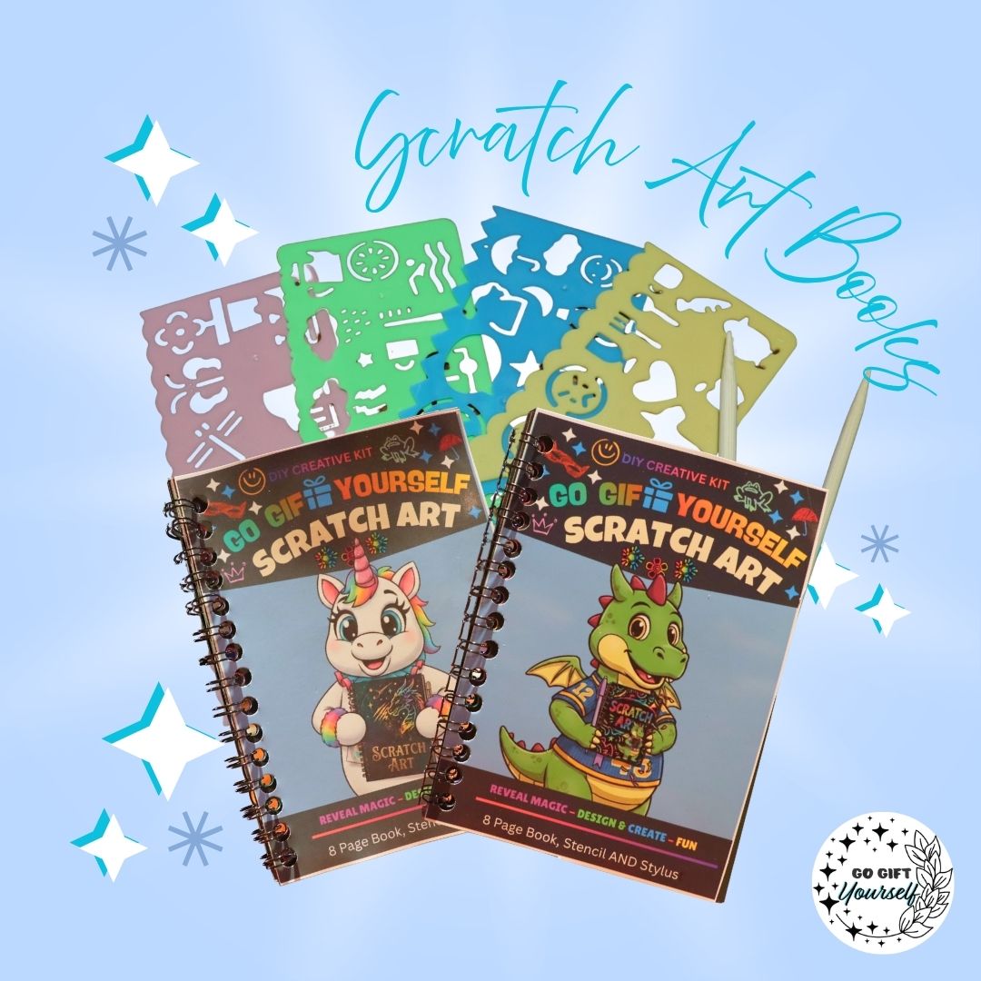 🎨 Scratch Art Books | DIY Craft Kit 🎨